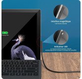 Chargeur Surface Pro 65W | Compatible et Garanti 2 Ans | Ecorefurb
